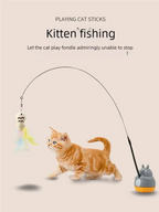 Juguete de alambre con pluma