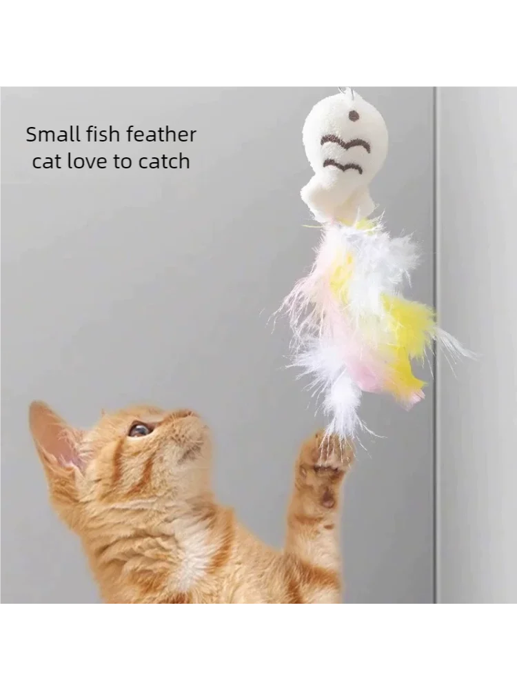 Juguete de alambre con pluma