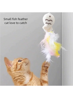 Juguete de alambre con pluma